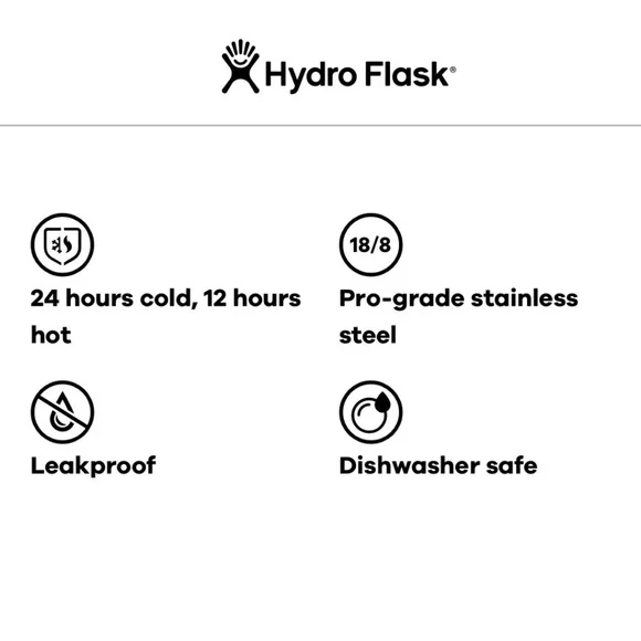 NWT 40oz Hydro Flask Wide Mouth Bottle in “Pacific” - Picture 9 of 11